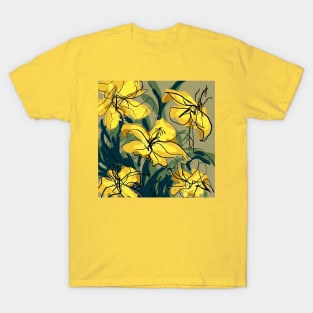 Yellow Floral T-Shirt